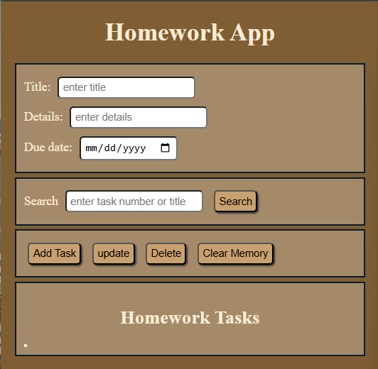 Homework App